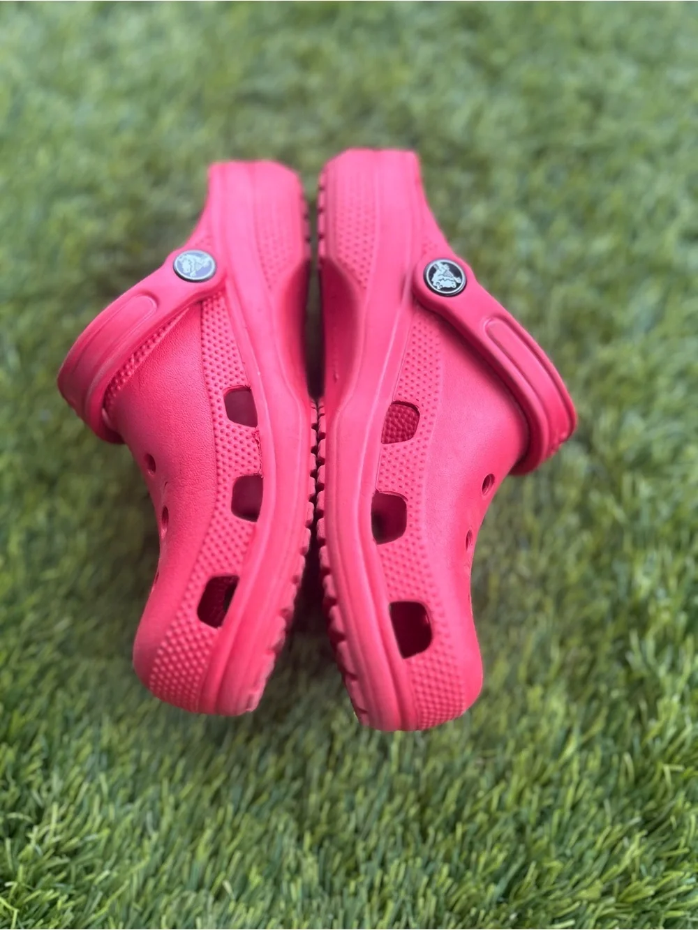 CROCS Kids Classic Clog in Red
